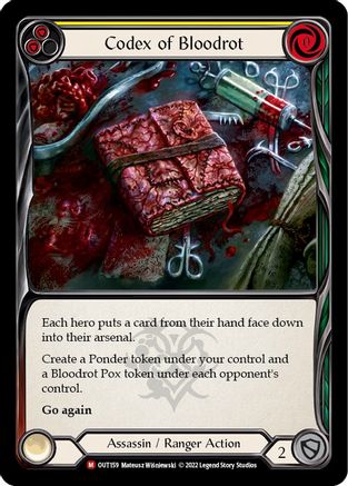 Codex of Bloodrot [OUT159] (Outsiders)
