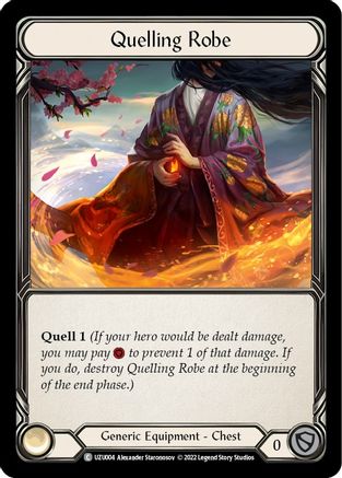 Quelling Robe [UZU004] (Outsiders Uzuri Blitz Deck)