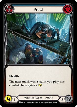 Prowl (Blue) [UZU023] (Outsiders Uzuri Blitz Deck)
