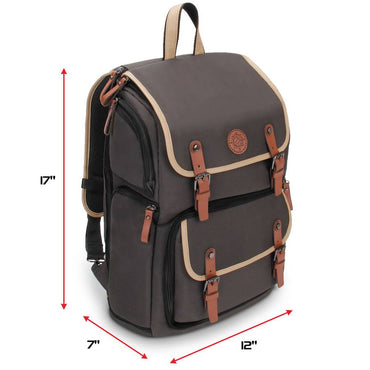 ENHANCE - Full-Size Trading Card Storage Box Backpack for Playing Card Case - Gray