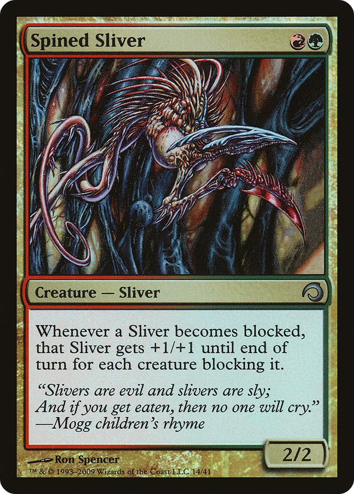 Spined Sliver [Premium Deck Series: Slivers]