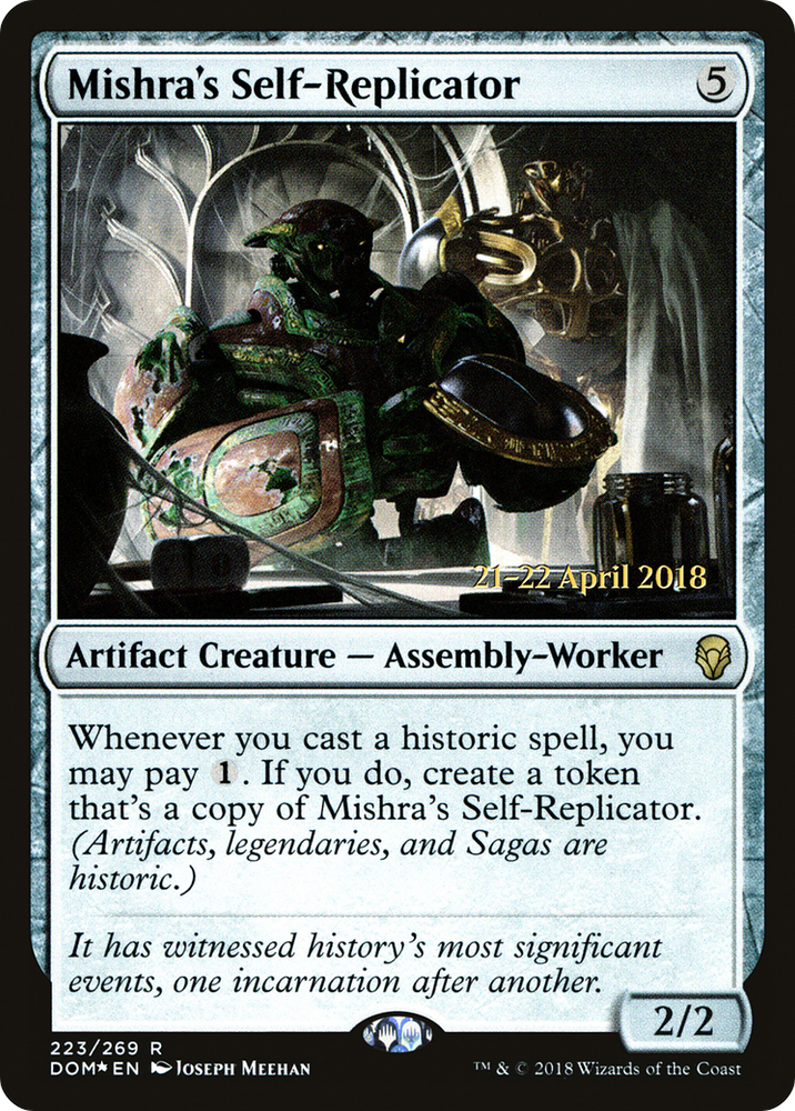Mishra's Self-Replicator [Dominaria Prerelease Promos]
