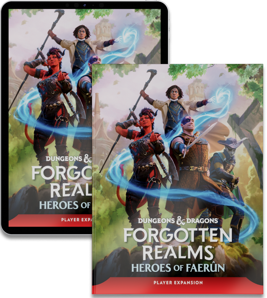 D&D Forgotten Realms - Heroes of Faerun - Player Expansion