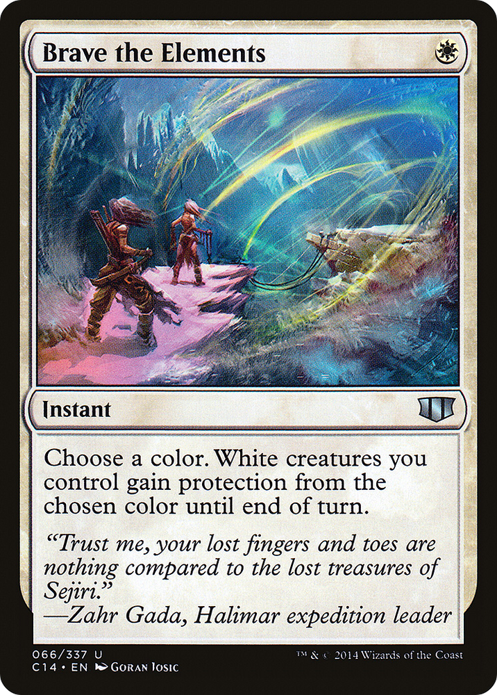 Brave the Elements [Commander 2014]