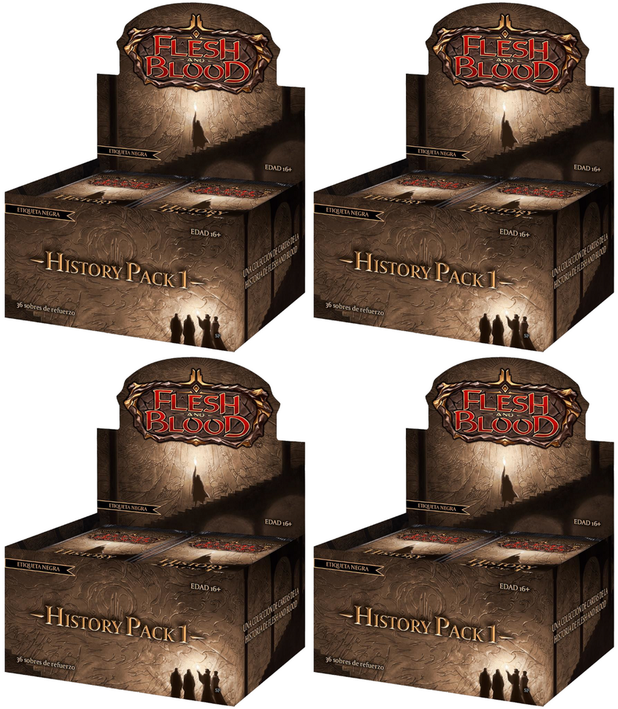 History Pack 1: Black Label [Spanish] - Booster Case