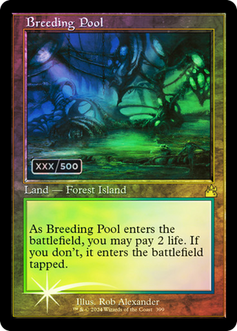 Breeding Pool (Retro) (Serialized) [Ravnica Remastered]