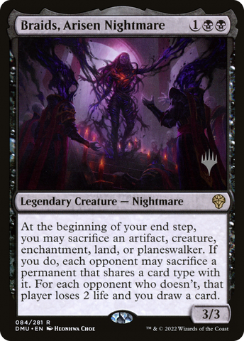 Braids, Arisen Nightmare (Promo Pack) [Dominaria United Promos]