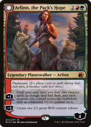 Arlinn, the Pack's Hope // Arlinn, the Moon's Fury [Innistrad: Midnight Hunt]