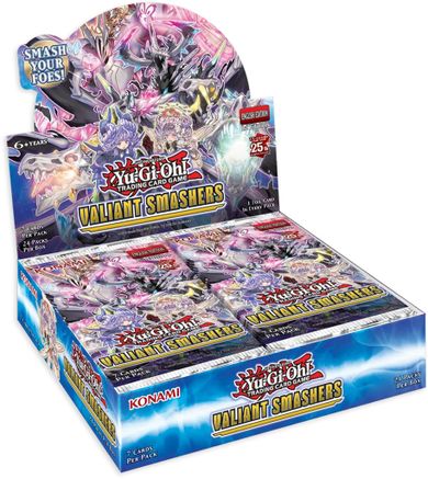 YuGiOh! Valiant Smashers Booster Box 1st Edition