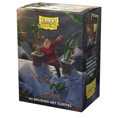 Dragon Shield Limited Edition Art Sleeves - Christmas Dragon 2023 (100-Pack) - Dragon Shield Card Sleeves