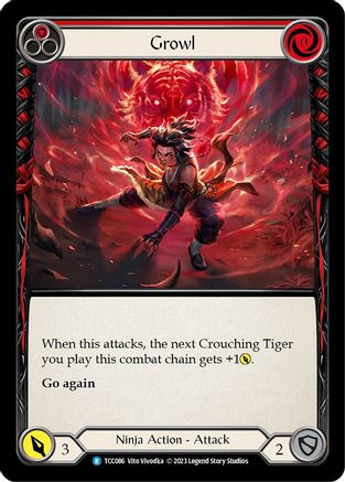 Growl (Red) [TCC086] (Round the Table: TCC x LSS)