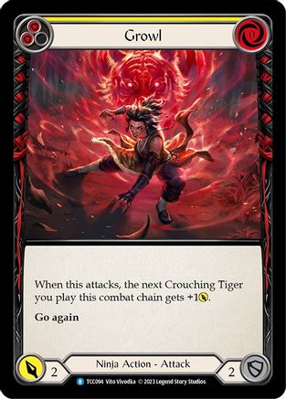 Growl (Yellow) [TCC094] (Round the Table: TCC x LSS)