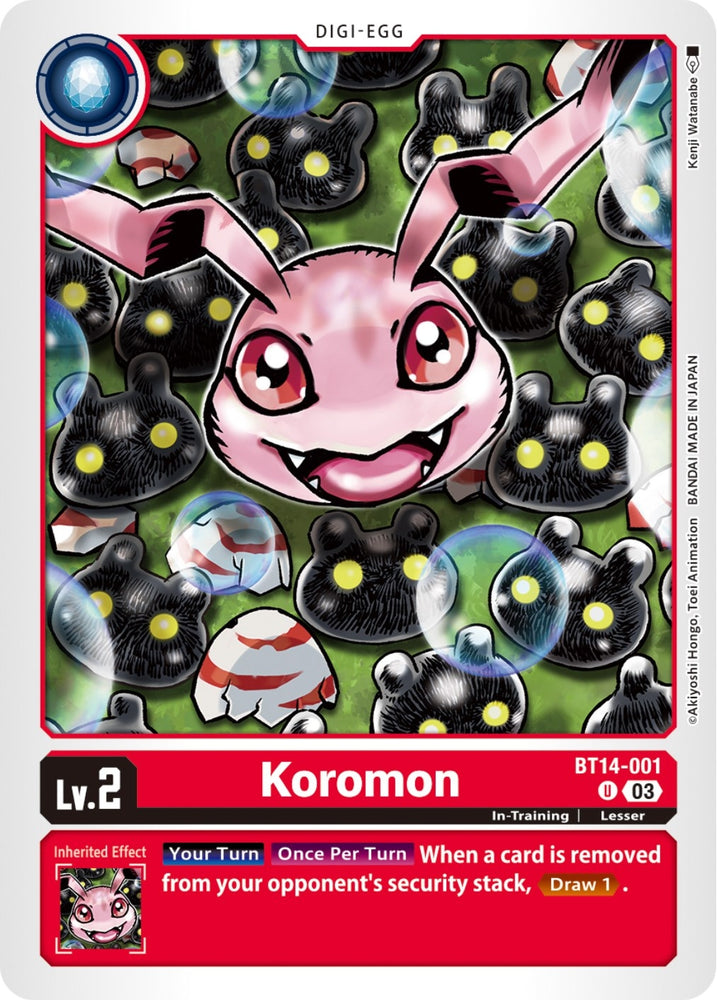 Koromon (BT14-001 U) [BT14]