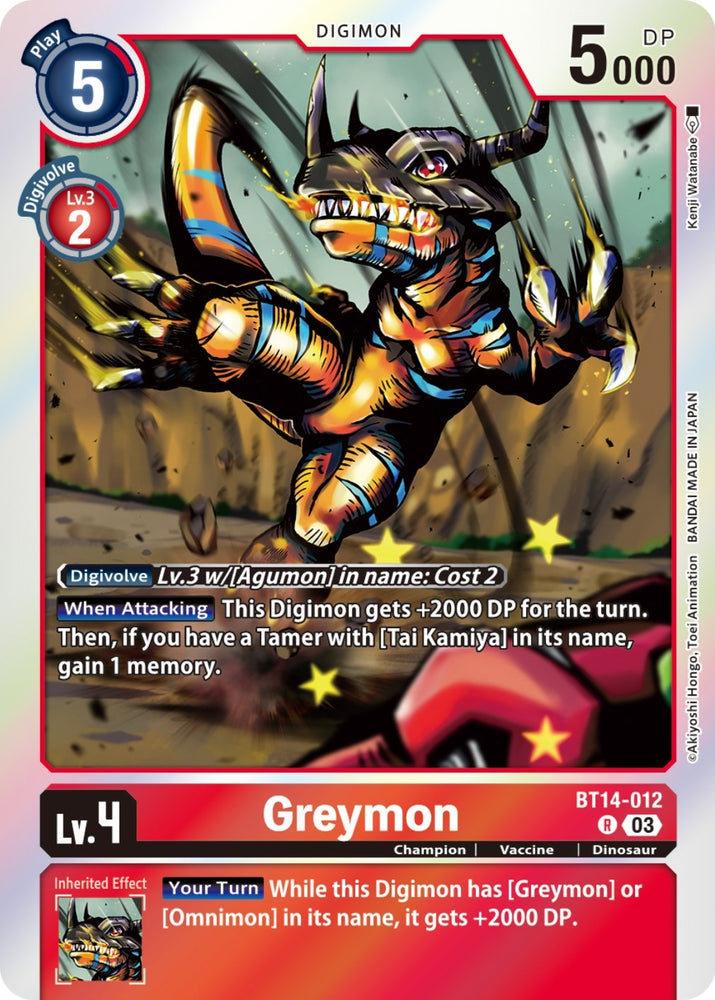 Greymon (BT14-012 R) [BT14]