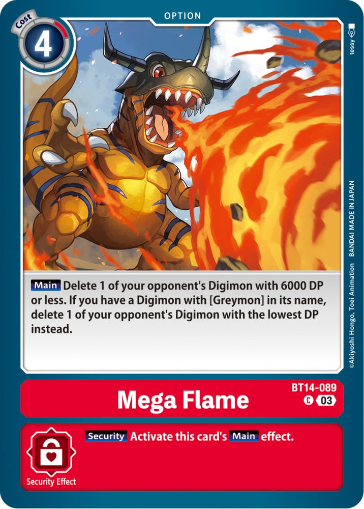 Mega Flame (BT14-089 C) [BT14]