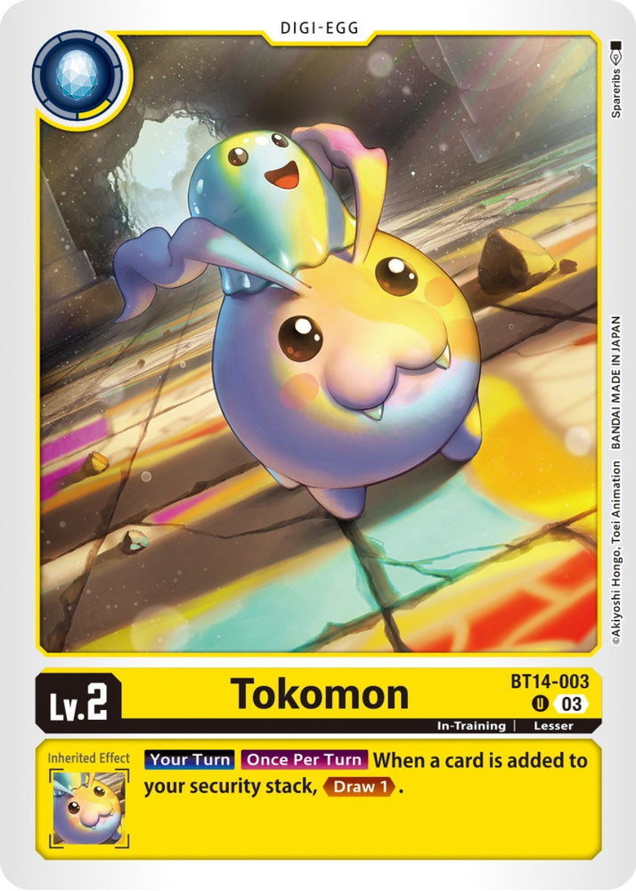 Tokomon (BT14-003 U) [BT14]
