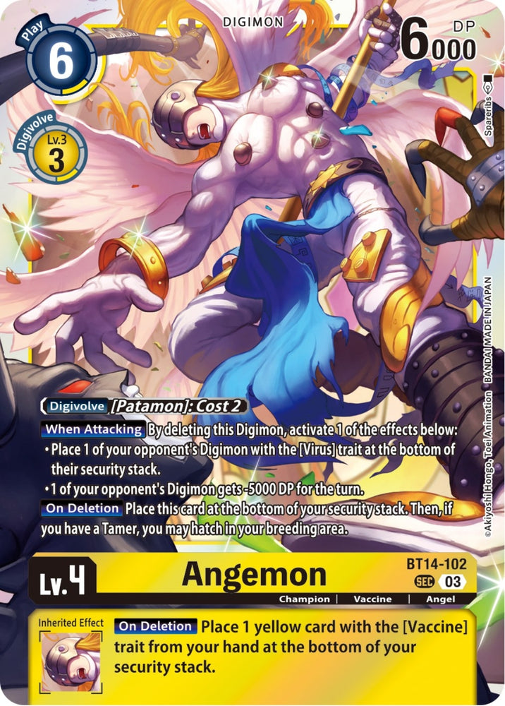 Angemon (BT14-102 SEC) [BT14]