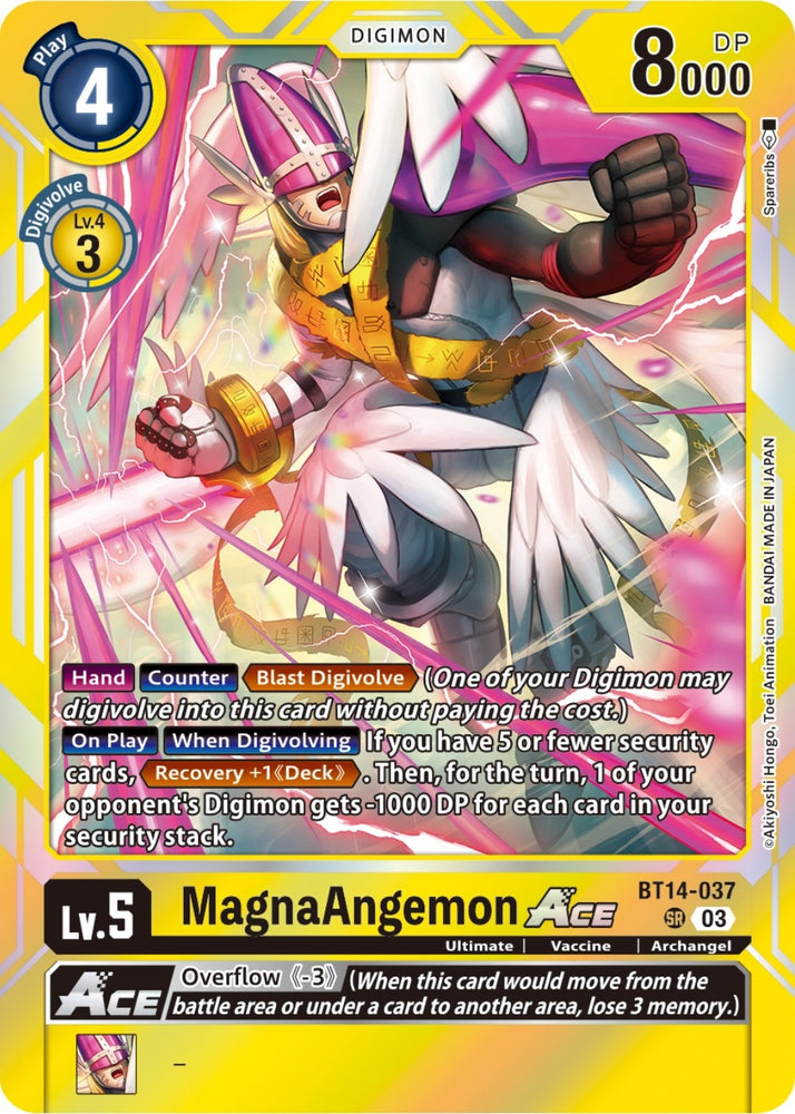 MagnaAngemon Ace (BT14-037 SR) [BT14]