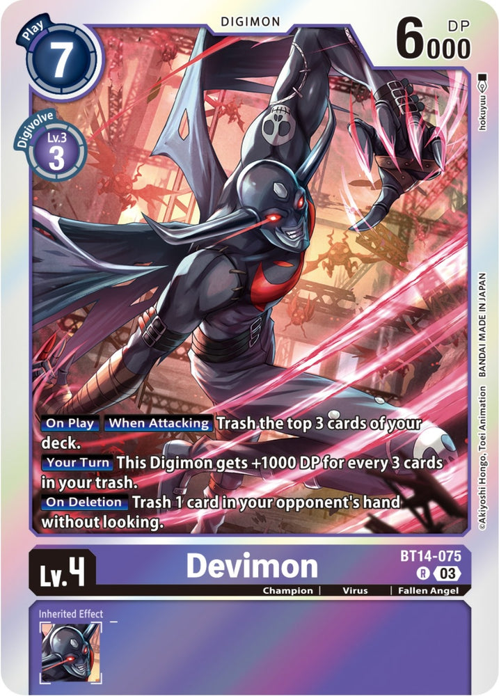 Devimon (BT14-075 R) [BT14]