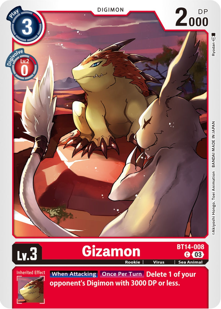 Gizamon (BT14-008 C) [BT14]