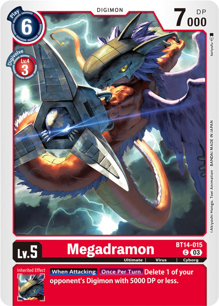 Megadramon (BT14-015 C) [BT14]