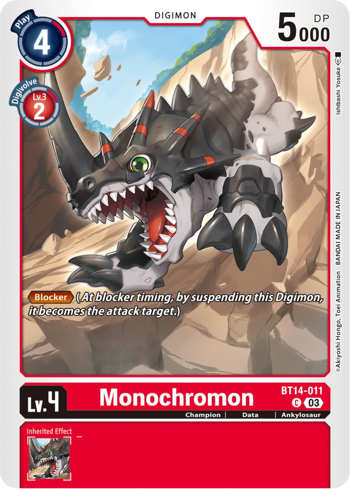 Monochromon (BT14-011 C) [BT14]