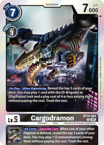 Cargodramon (BT14-064 R) [BT14]