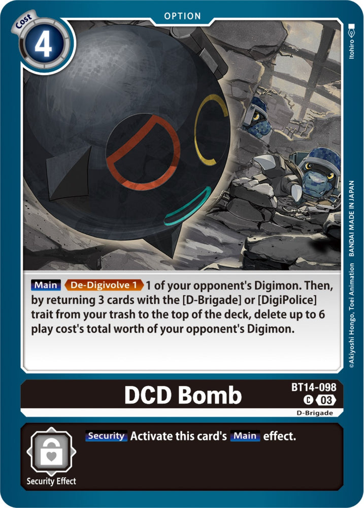 DCD Bomb (BT14-098 C) [BT14]