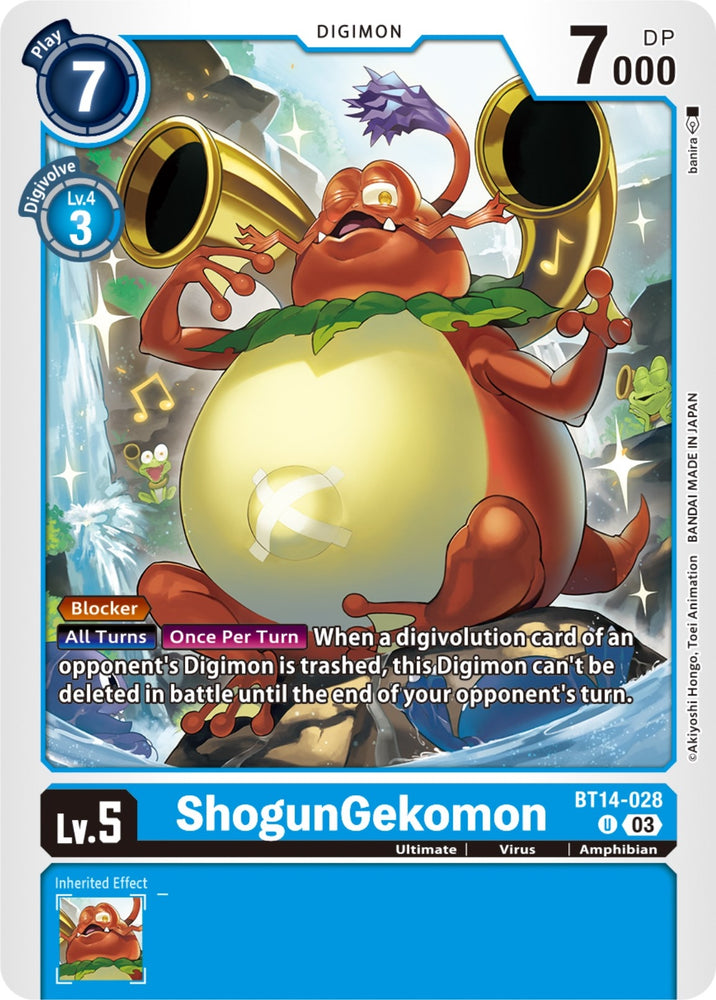 ShogunGekomon (BT14-028 U) [BT14]