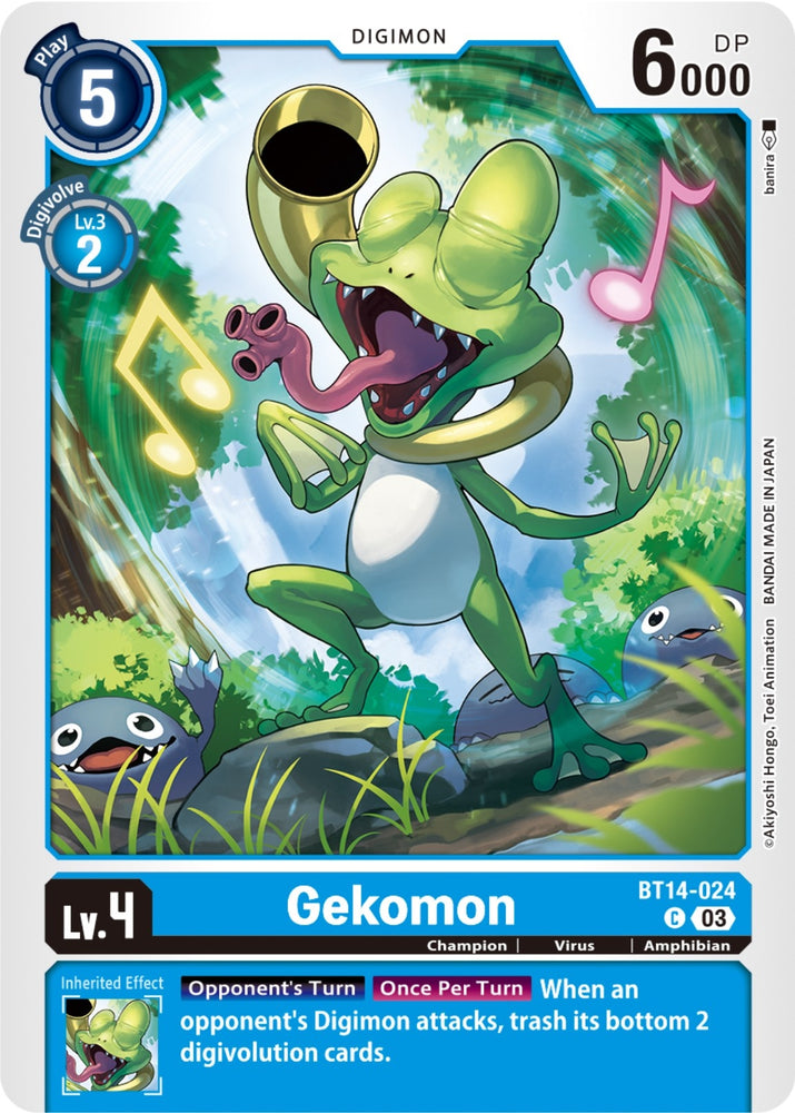 Gekomon (BT14-024 C) [BT14]