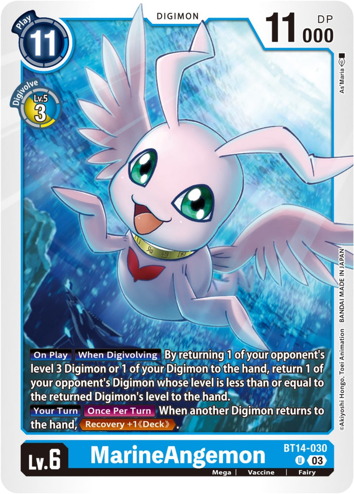MarineAngemon (BT14-030 U) [BT14]