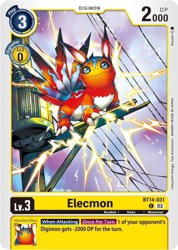Elecmon (BT14-031 C) [BT14]