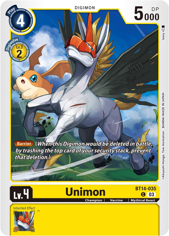 Unimon (BT14-035 C) [BT14]