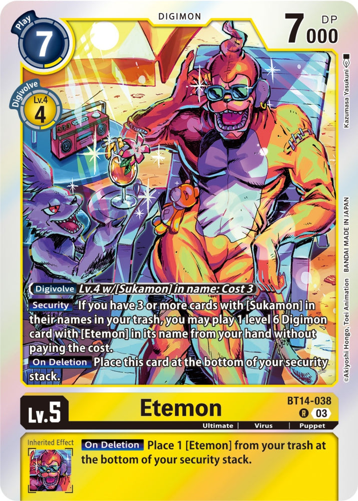 Etemon (BT14-038 R) [BT14]