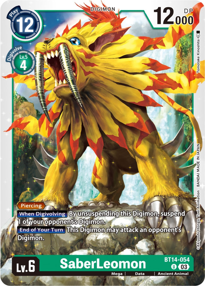 SaberLeomon (BT14-054 U) [BT14]