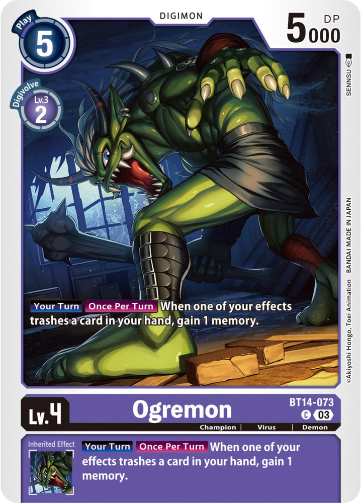 Ogremon (BT14-073 C) [BT14]