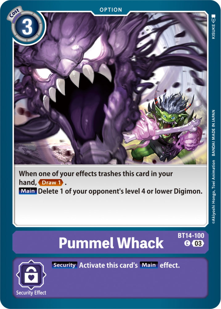 Pummel Whack (BT14-100 C) [BT14]