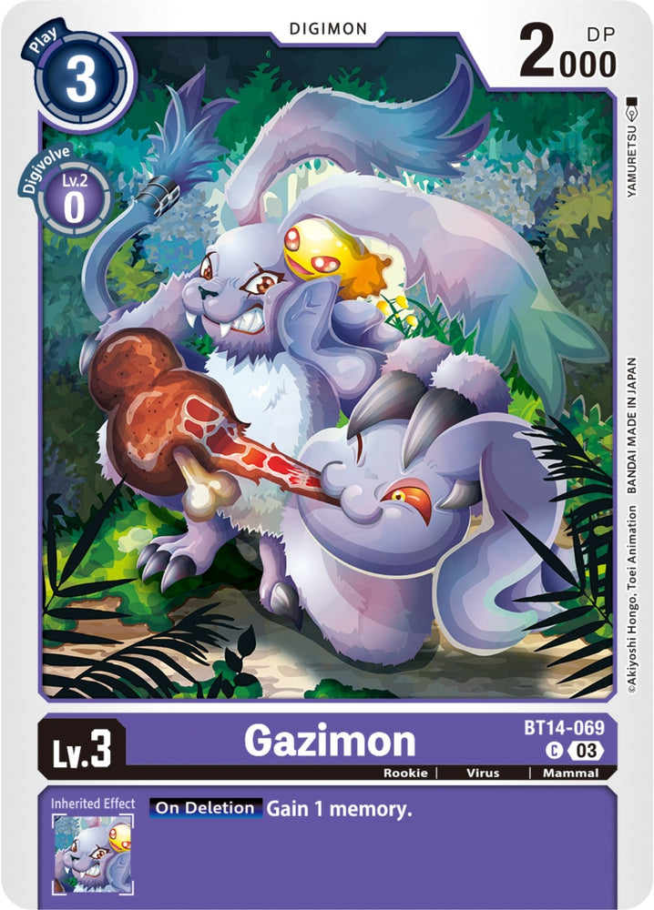 Gazimon (BT14-069 C) [BT14]