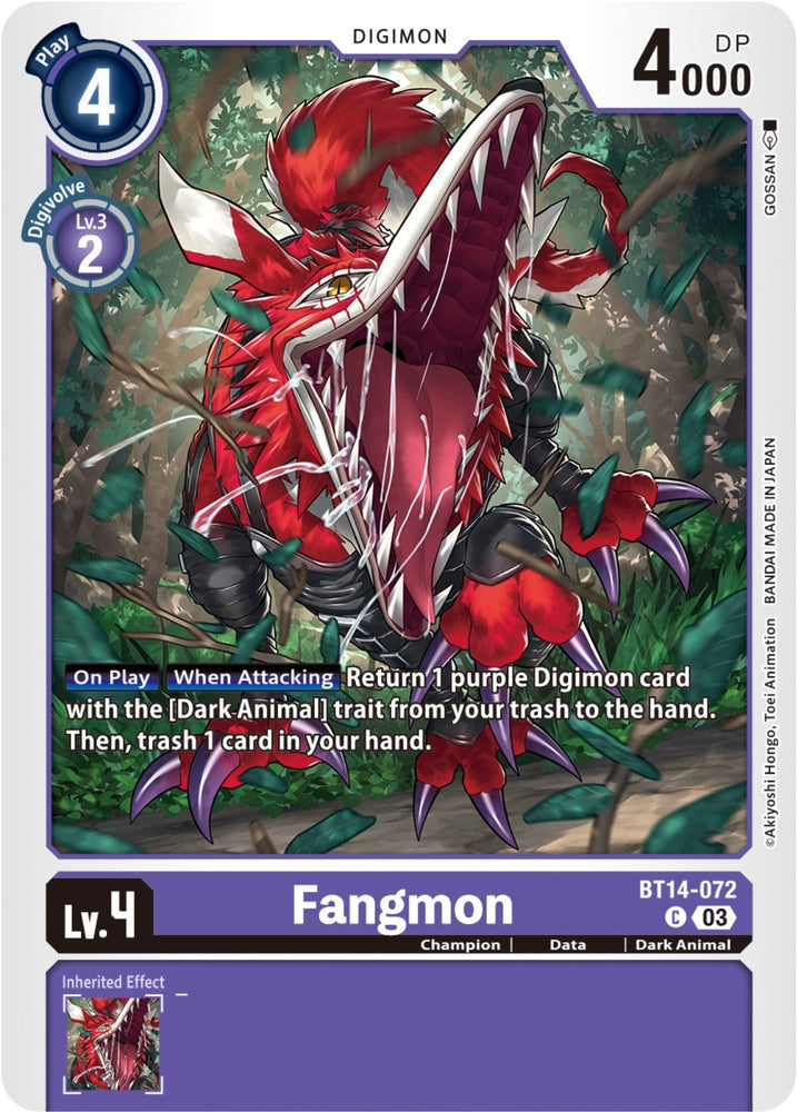 Fangmon (BT14-072 C) [BT14]