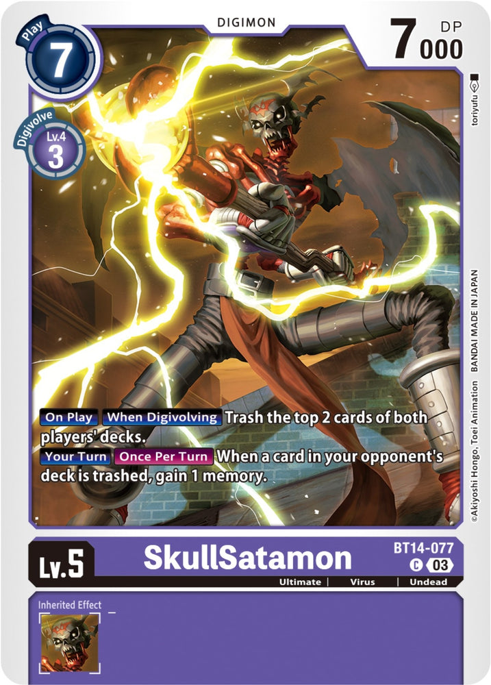SkullSatamon (BT14-077 C) [BT14]