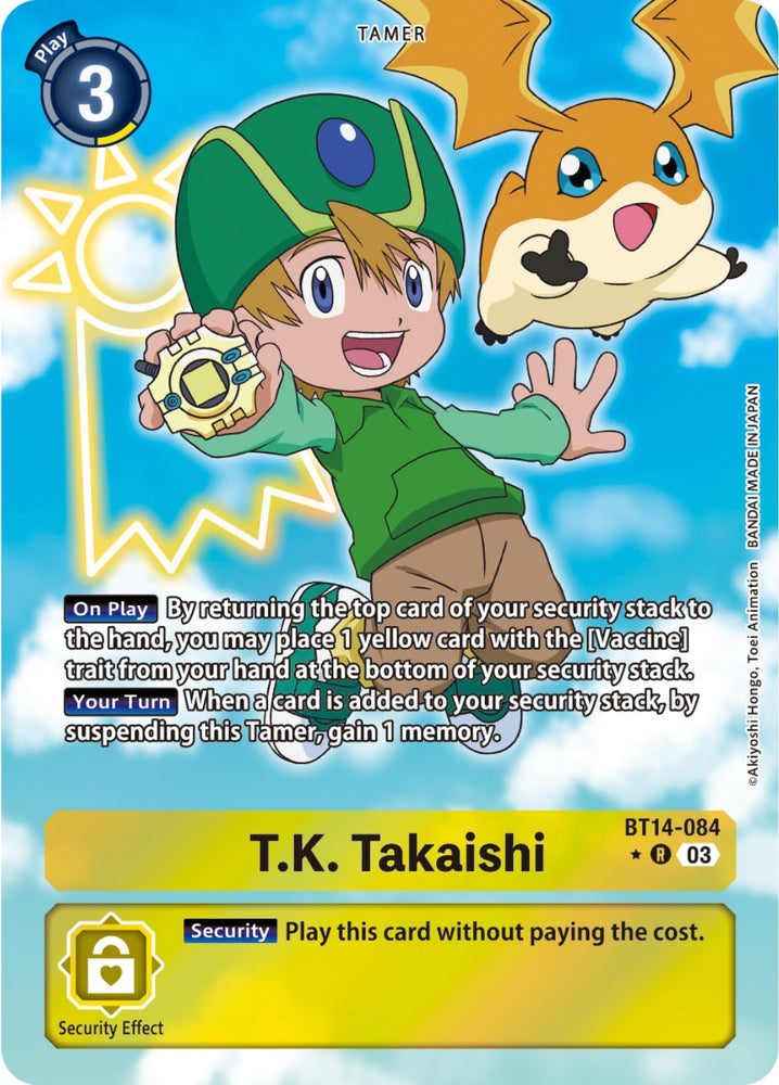 TK Takaishi Alternate Art (BT14-084 R) [BT14]