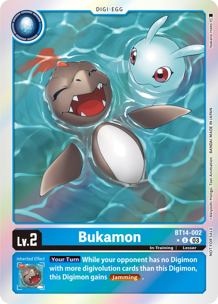 Bukamon Blast Ace Box Promotion Pack (BT14-002 U) [BT14]