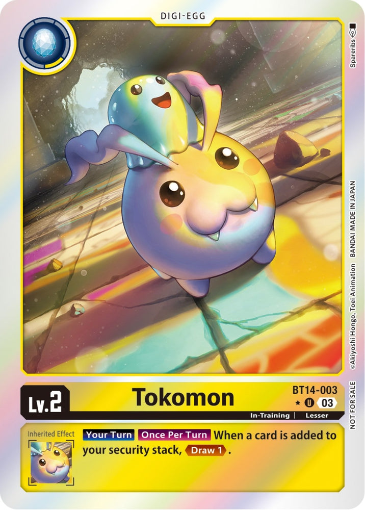 Tokomon Blast Ace Box Promotion Pack (BT14-003 U) [BT14]