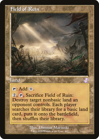 Field of Ruin (Timeshifted) [Time Spiral Remastered]