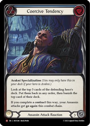 Coercive Tendency [HVY246] (Heavy Hitters)  Rainbow Foil