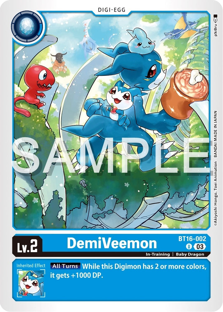 DemiVeemon (BT16-002 U) [BT16]