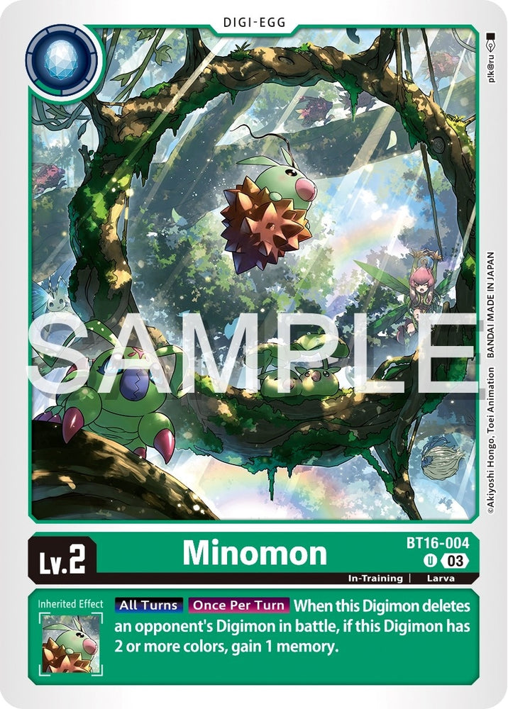Minomon (BT16-004 U) [BT16]