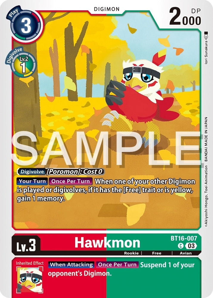 Hawkmon (BT16-007 C) [BT16]