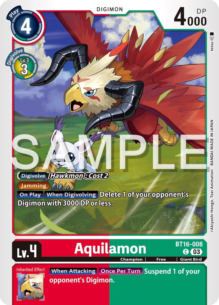 Aquilamon (BT16-008 C) [BT16]