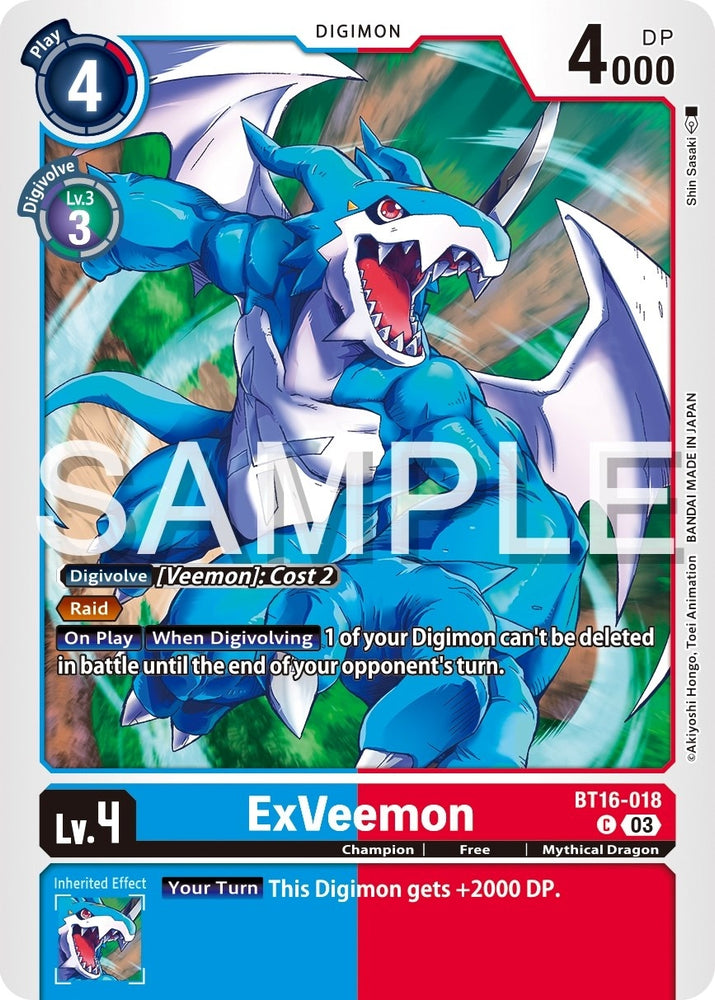 ExVeemon (BT16-018 C) [BT16]